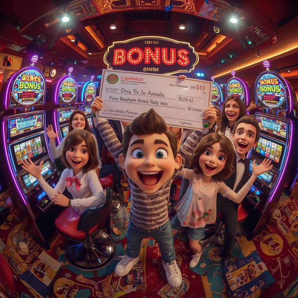 bonus in man's hands at LEMON CASINO