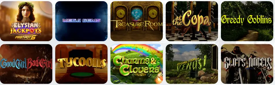 Jackpots at LEMON CASINO